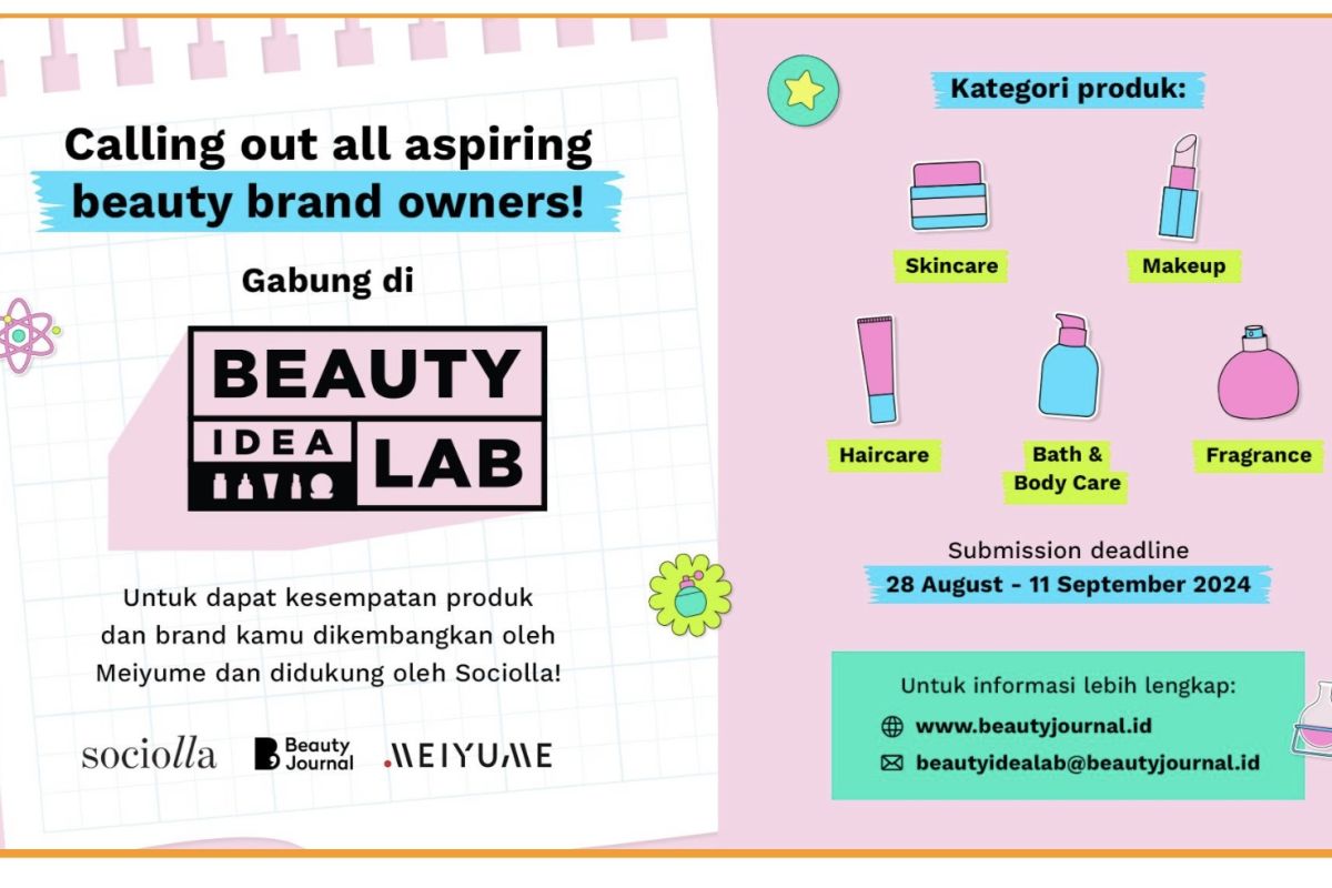 Sociolla dukung industri kecantikan lokal lewat ‘Beauty Idea Lab’